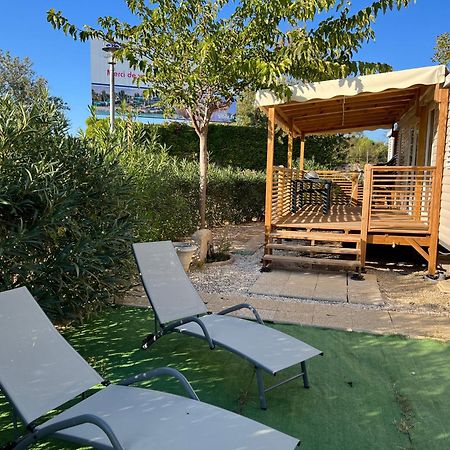 Mobilhome La Carabasse Vias Plage Eksteriør bilde