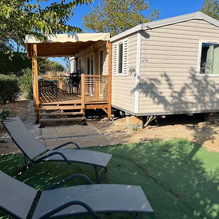 Mobilhome La Carabasse Vias Plage Eksteriør bilde