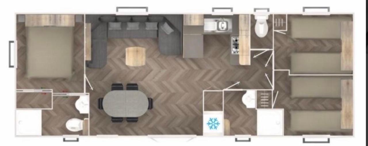 Mobilhome La Carabasse Vias Plage Eksteriør bilde