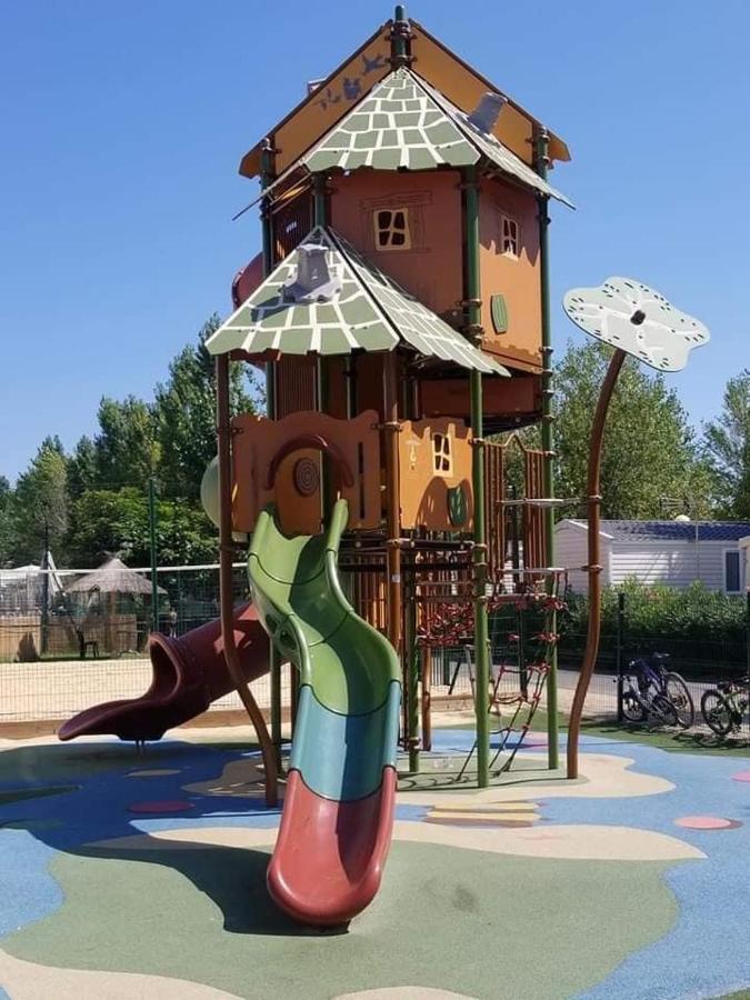 Mobilhome La Carabasse Vias Plage Eksteriør bilde