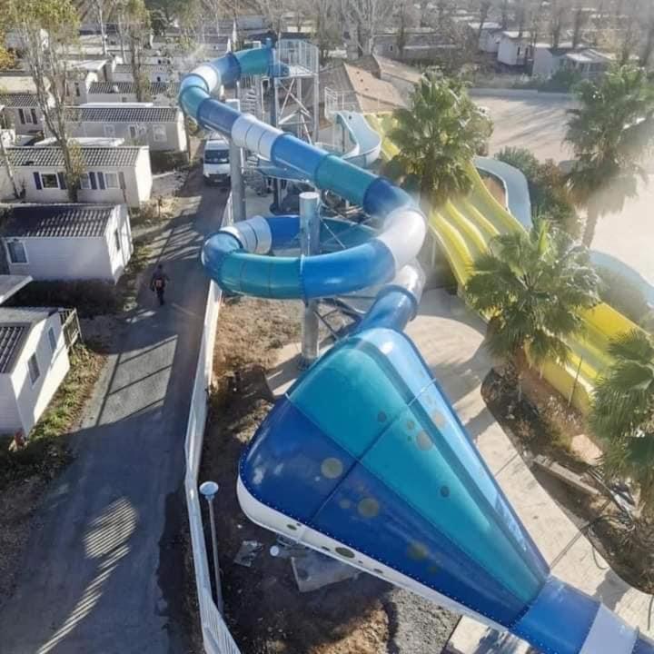 Mobilhome La Carabasse Vias Plage Eksteriør bilde