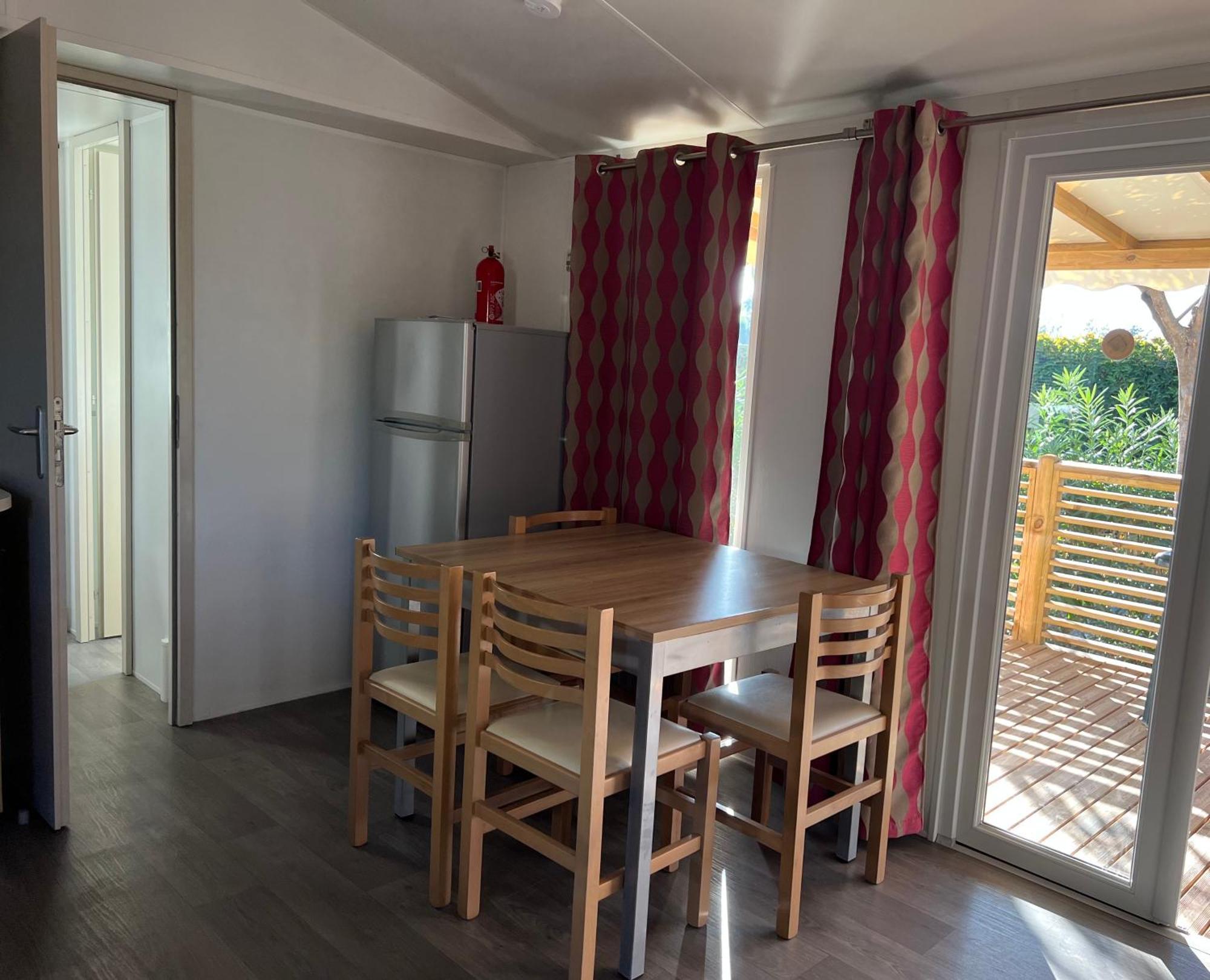Mobilhome La Carabasse Vias Plage Eksteriør bilde
