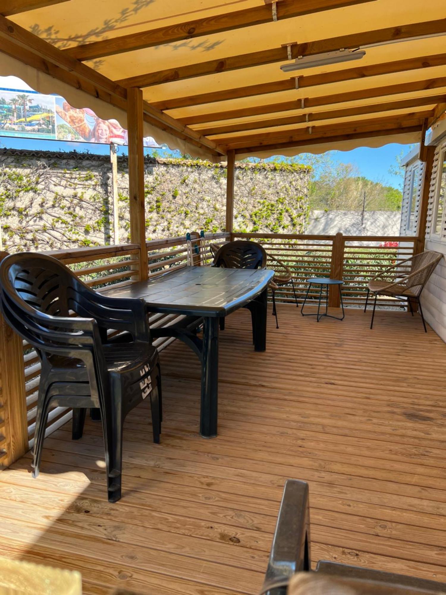 Mobilhome La Carabasse Vias Plage Eksteriør bilde